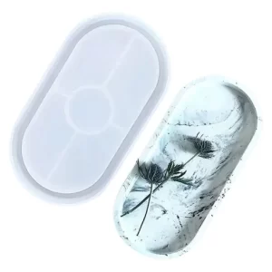 Molde Silicone - Bandeja Oval | 18x9,5x1.6cm