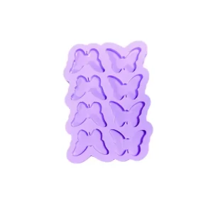 Molde Silicone (CMR293) - Borboletas 8 Cavidades