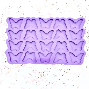 Molde Silicone -  Borboletas c/ 20 Cavidades CMR653